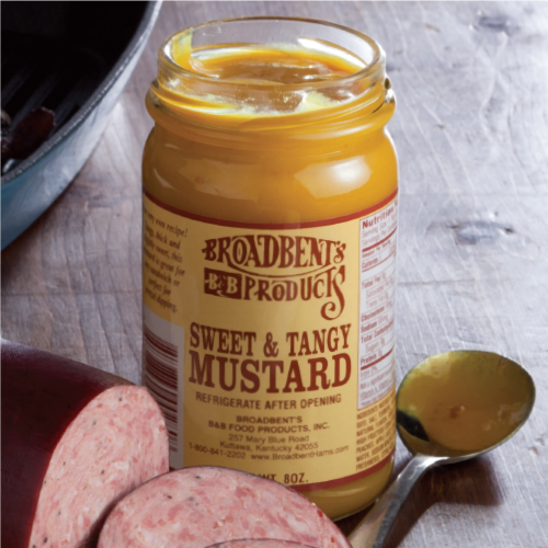 Sweet & Tangy<p> Mustard</p> <p> 2-8 Oz. Jars