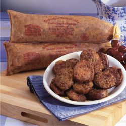 *Grandma Broadbent's<p> Hickory Smoked Pork Sausage </p><p>2- 2 Lb. Sacks