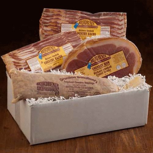 *Broadbent's Favorites <p>Country Ham, Bacon & Sausage</p><p> Variety of 4 Items