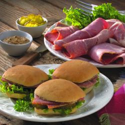 Cooked & Sliced Country <p>Ham Sandwiches Packages</p><p>4-8 Oz. Pkgs.