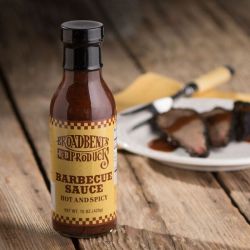 Broadbent's Hot-N-Spicy<p> Barbecue Sauce <p>1-15 Oz. Jar