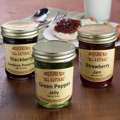 Broadbent's <p>Preserves and Jelly Trio</p><p> 3-8 oz. Jars