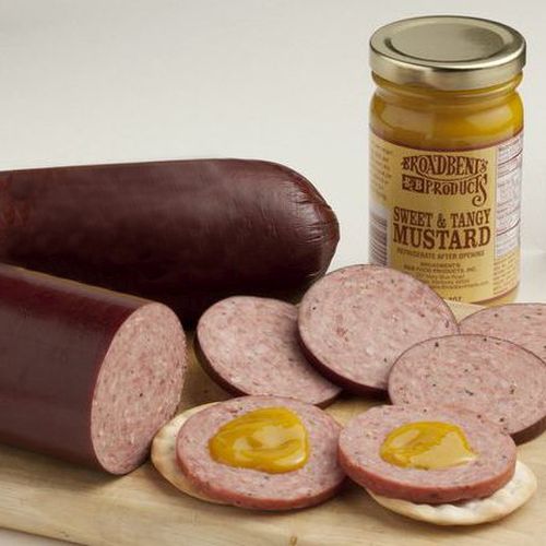 Summer Sausage & Mustard <p>Combo