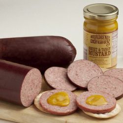 Summer Sausage & Mustard <p>Combo