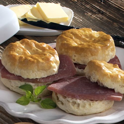 Country Ham<p>Biscuit Slices <p>3- 1/2 Lb. Pkgs.