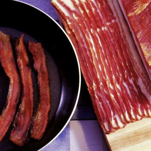 Hickory Smoked BAcon, Broadbent Original BAcon