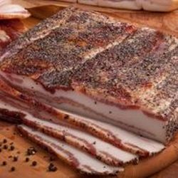 Hickory Smoked <p>Pepper Bacon Slab</p><p> 4-5 Lbs.