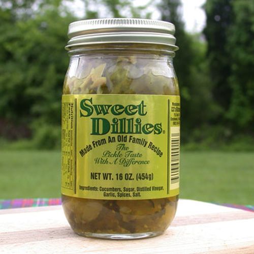 Sweet Dillies<p>Sweet Dill Pickles</p><p>1-16 Oz. Jar