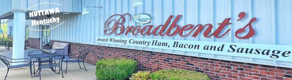 Broadbent Gourmet Market featuring Broadbent Country Ham, Bacon and Sausage